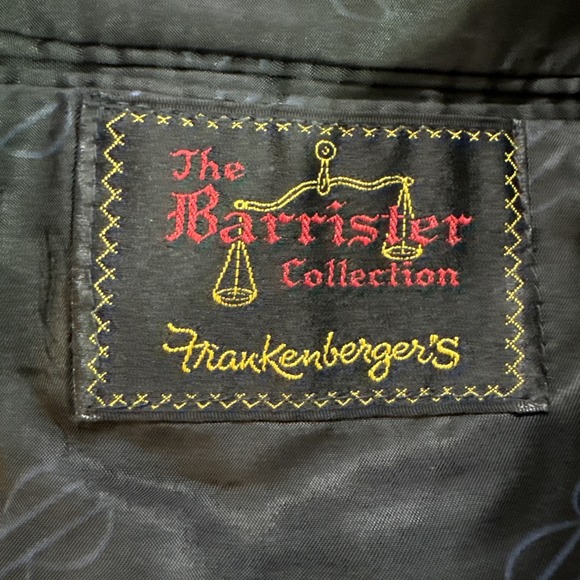 Vtg Bill Blass 41L Gray Plaid Lightweight Wool Blazer Sport Coat Jacket 1977 - Picture 7 of 15